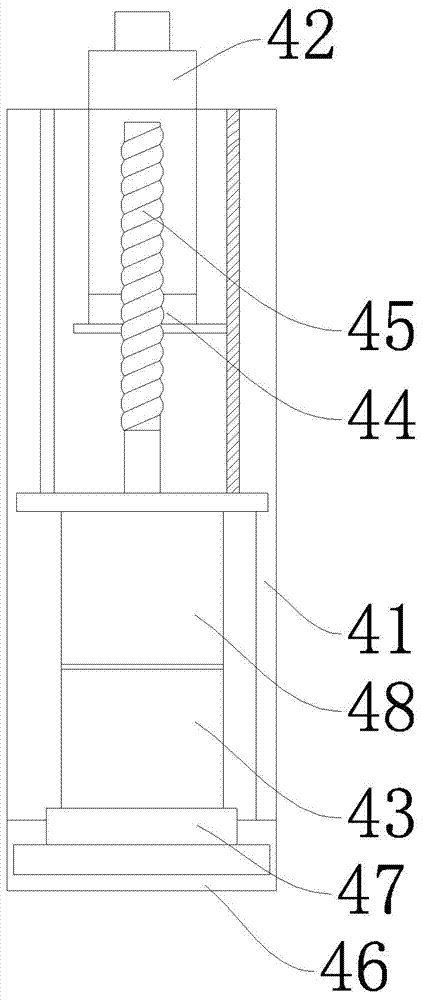 A mandarin duck hot pot with a pot body separation structure