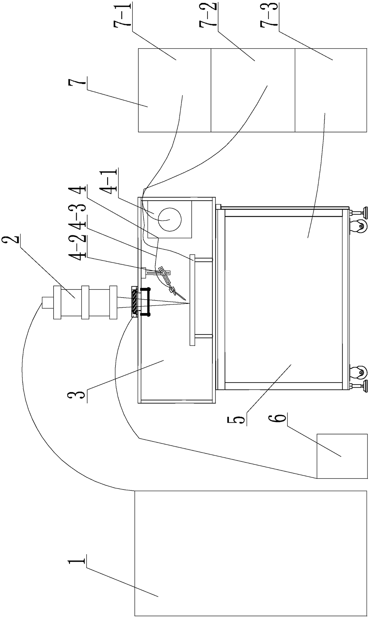 A vacuum laser wire filling processing device and a vacuum laser wire filling method