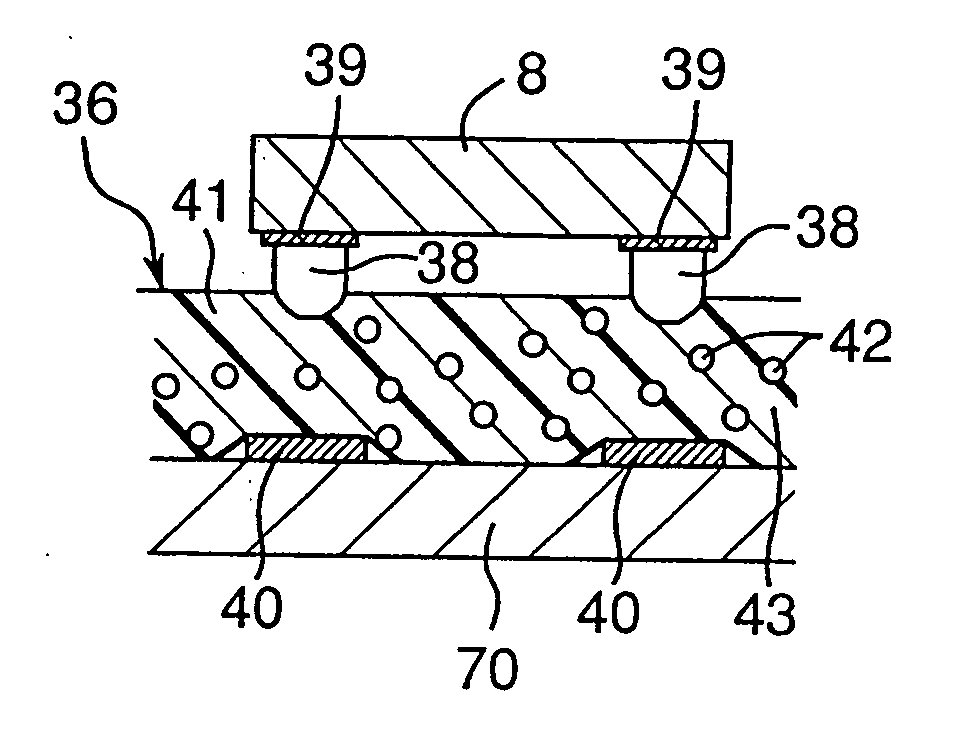 Heating and pressurizing apparatus for use in mounting electronic components, and apparatus and method for mounting electronic components