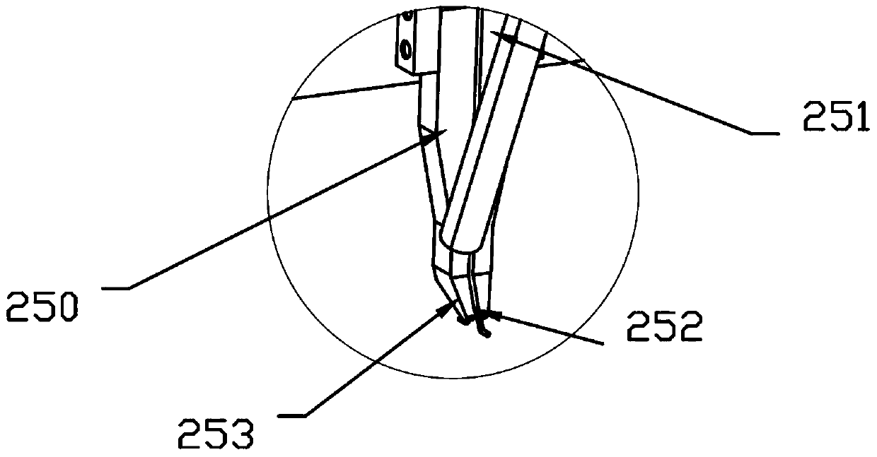 Bonding machine lead mechanism and working method