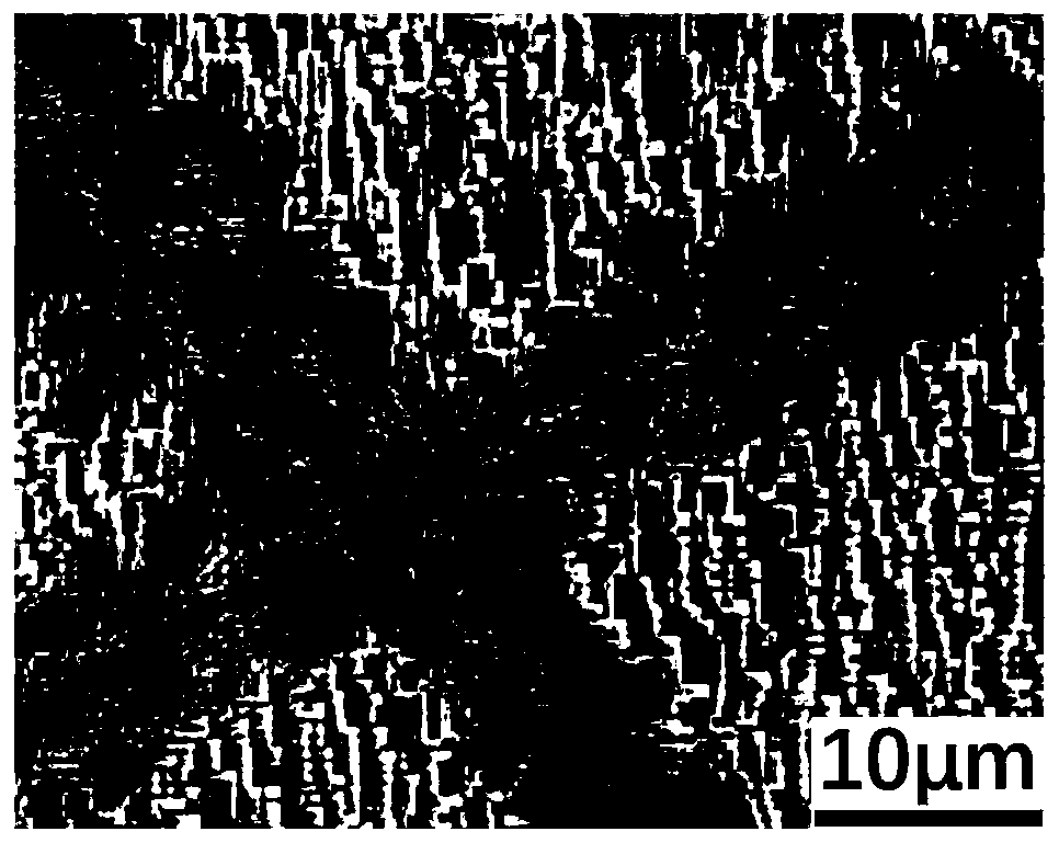 Single-crystal nickel-based high-temperature alloy cold deformation restoring method