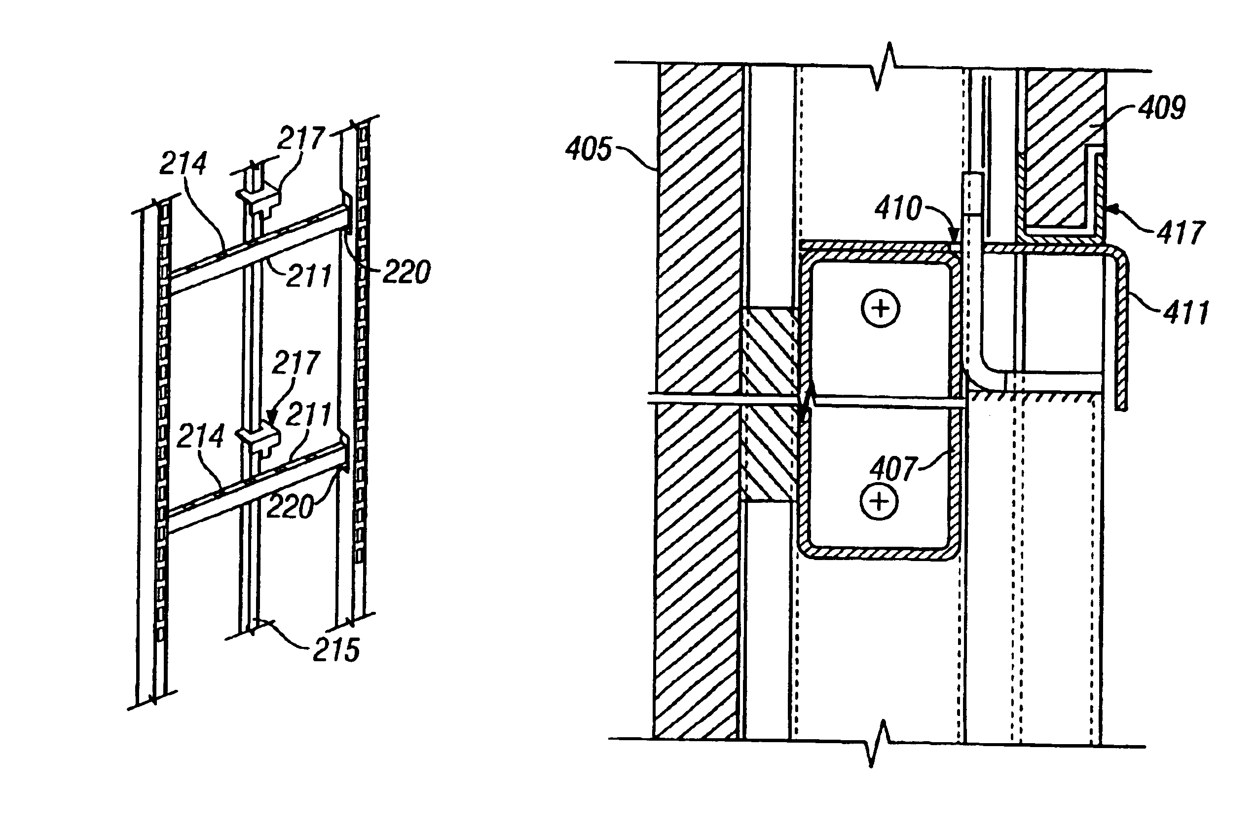 Adjustable shelving/display system