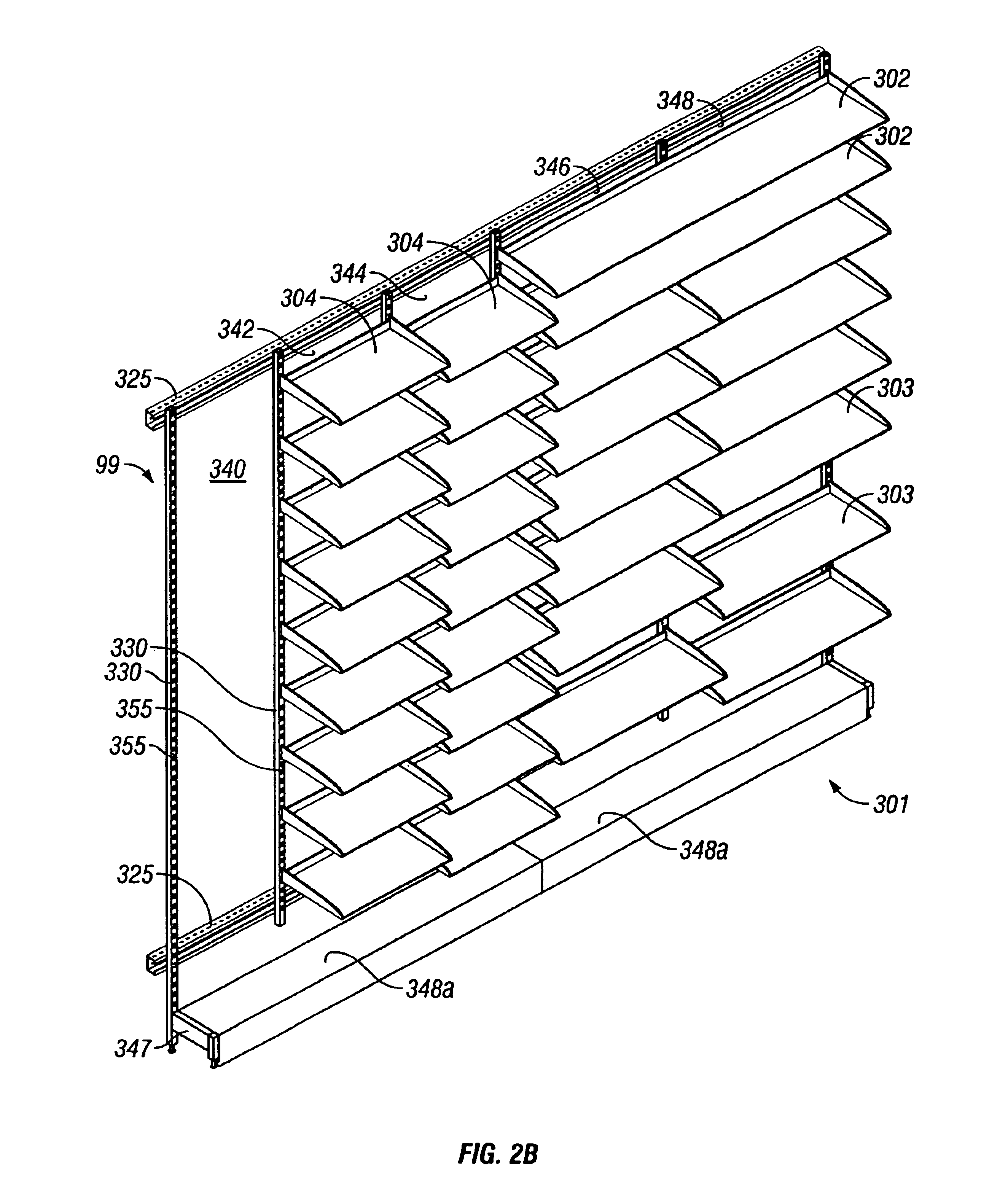 Adjustable shelving/display system