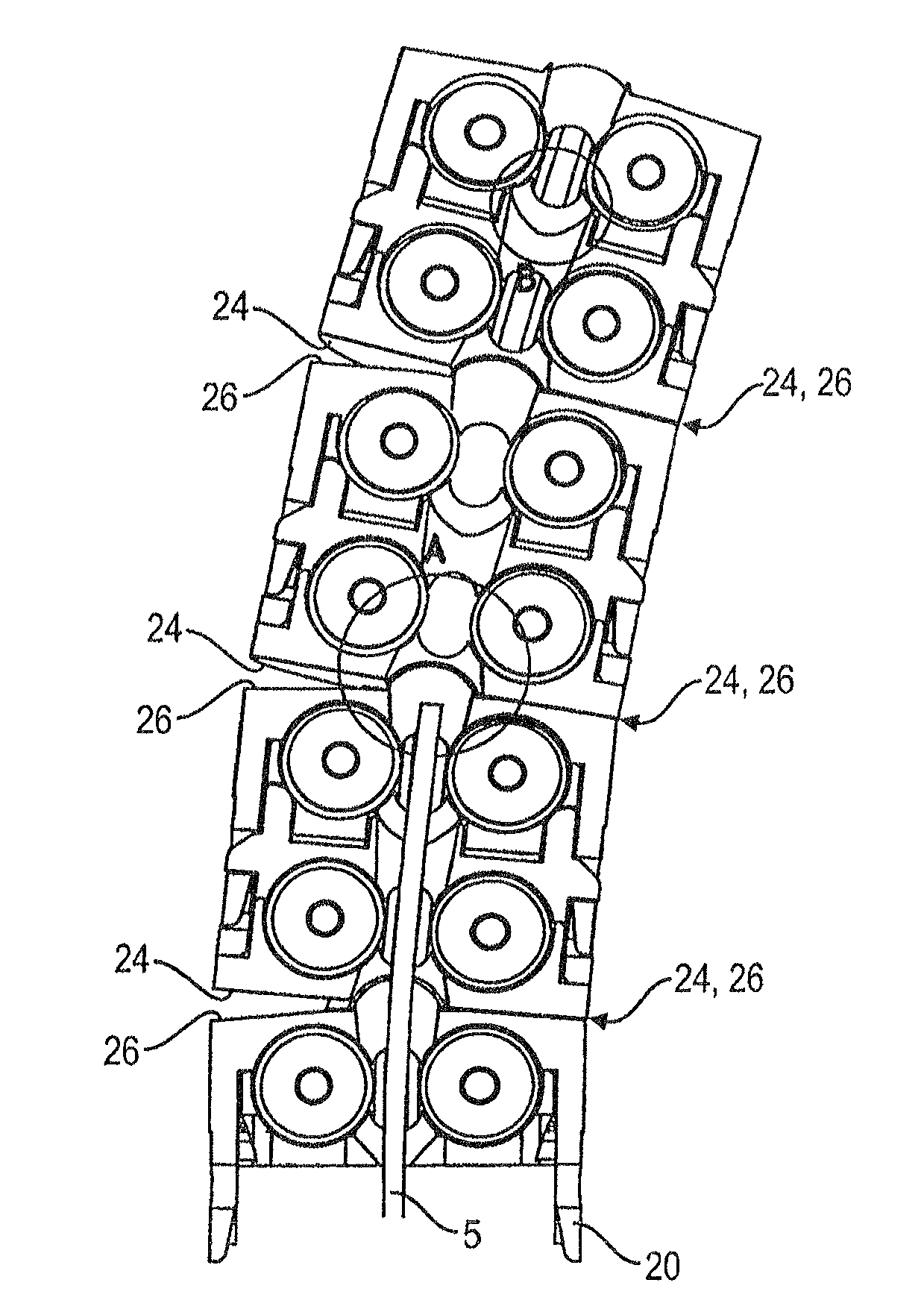 Wire guiding system