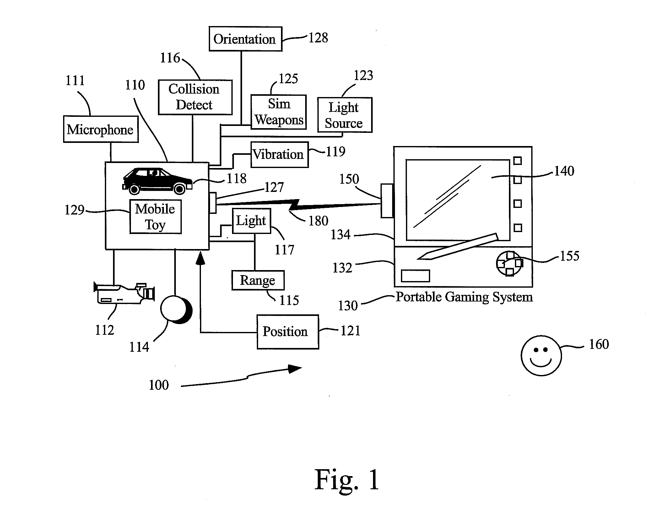 Video game system combining gaming simulation with remote robot control and remote robot feedback