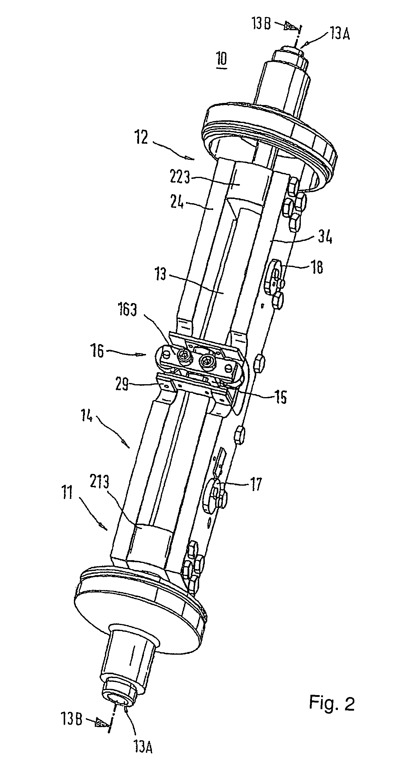 Field device electronics fed by an external electrical energy supply