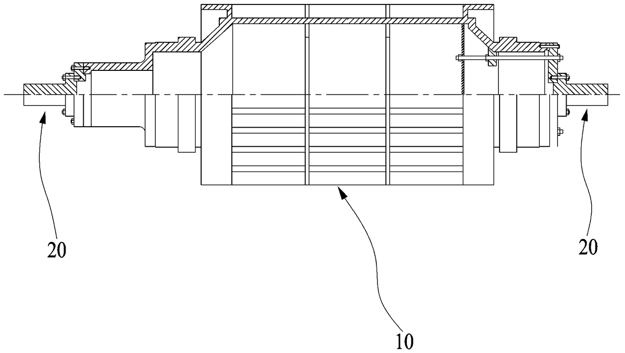 Method for repairing packing barrel of drum type vacuum filter