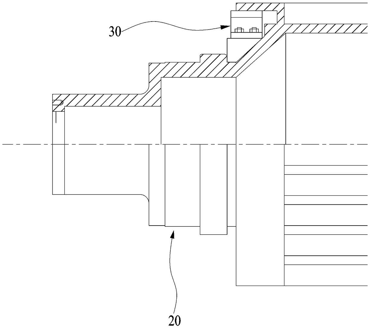 Method for repairing packing barrel of drum type vacuum filter