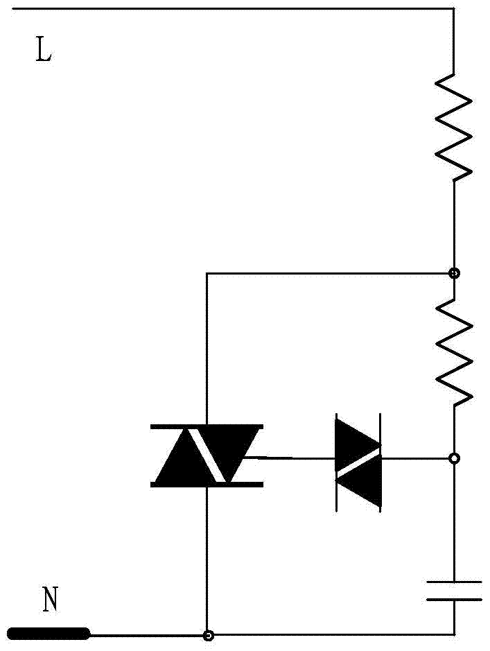 Impedance compensation circuit for LED driver and LED driver