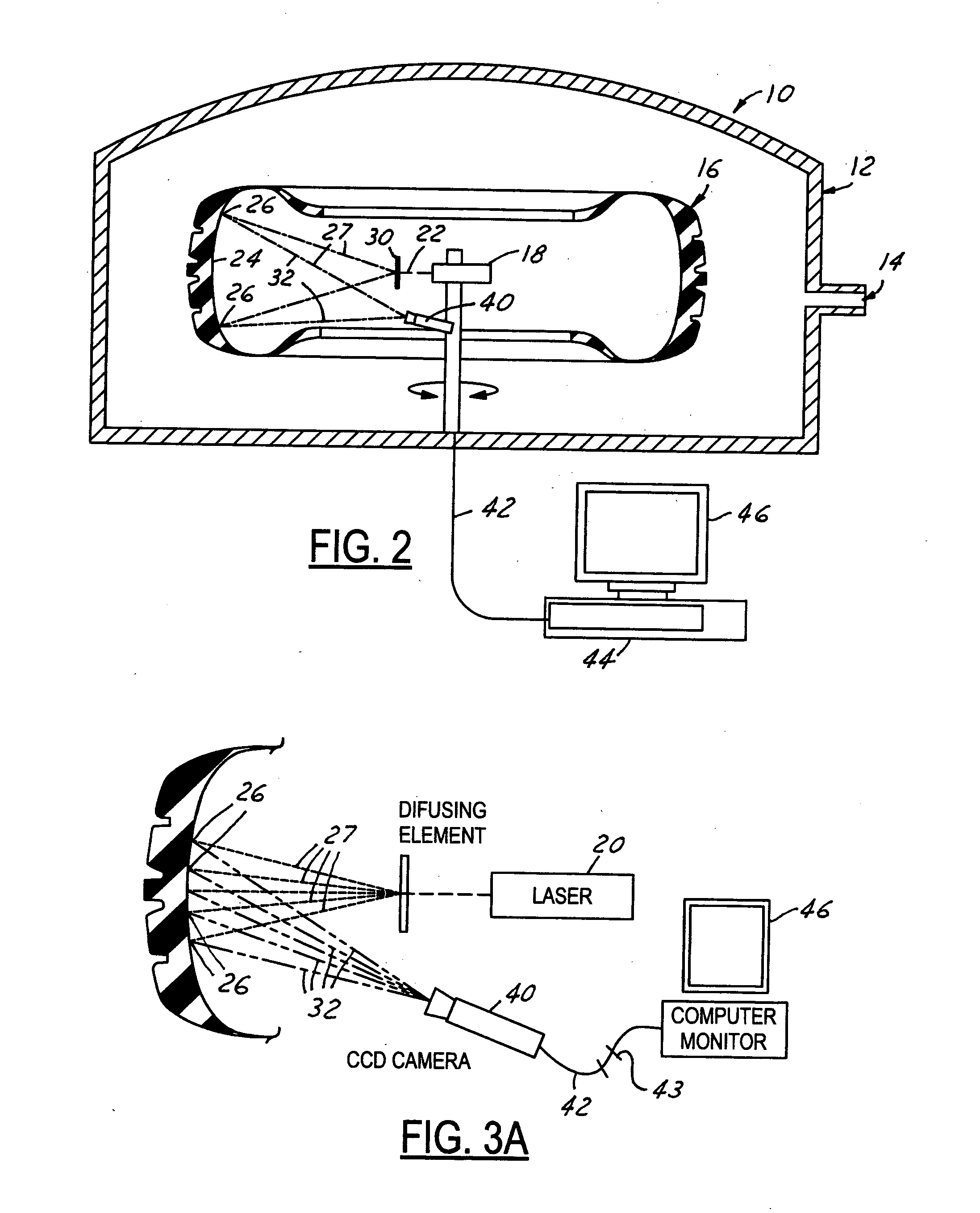 Tire inspection apparatus and method