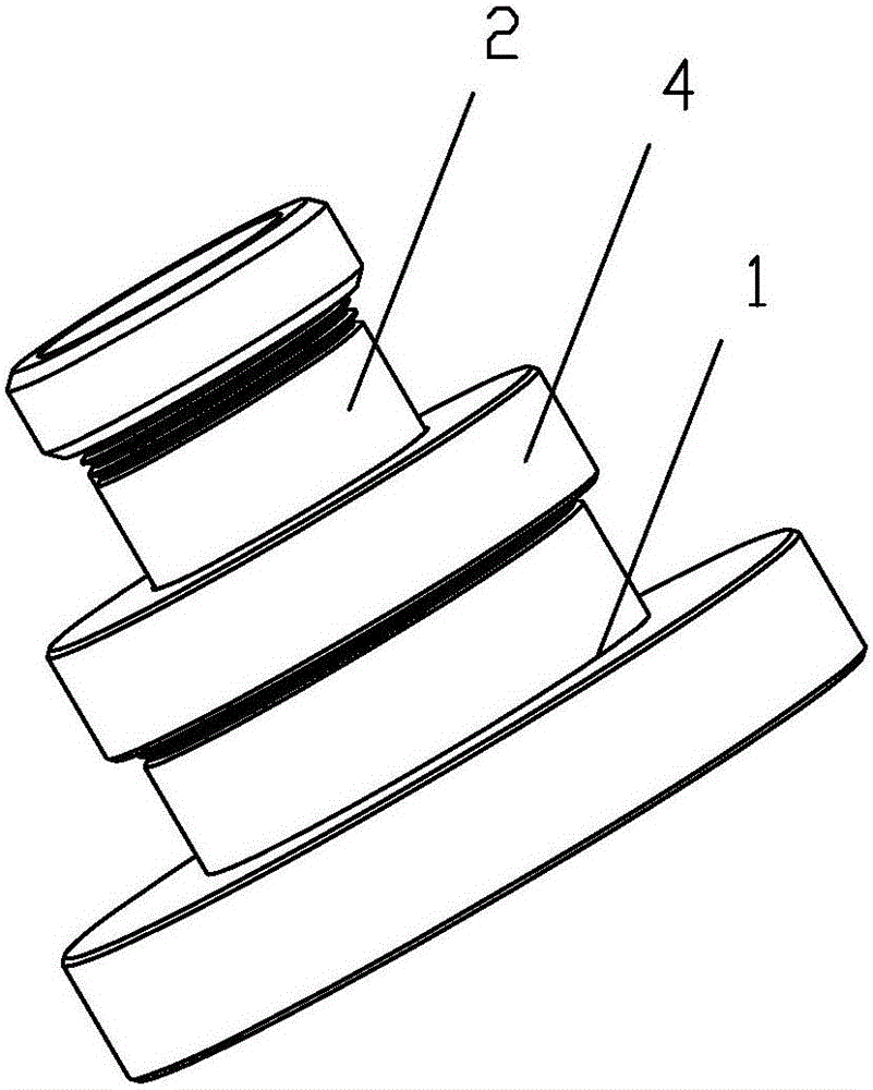 Double waterproof structure for lens