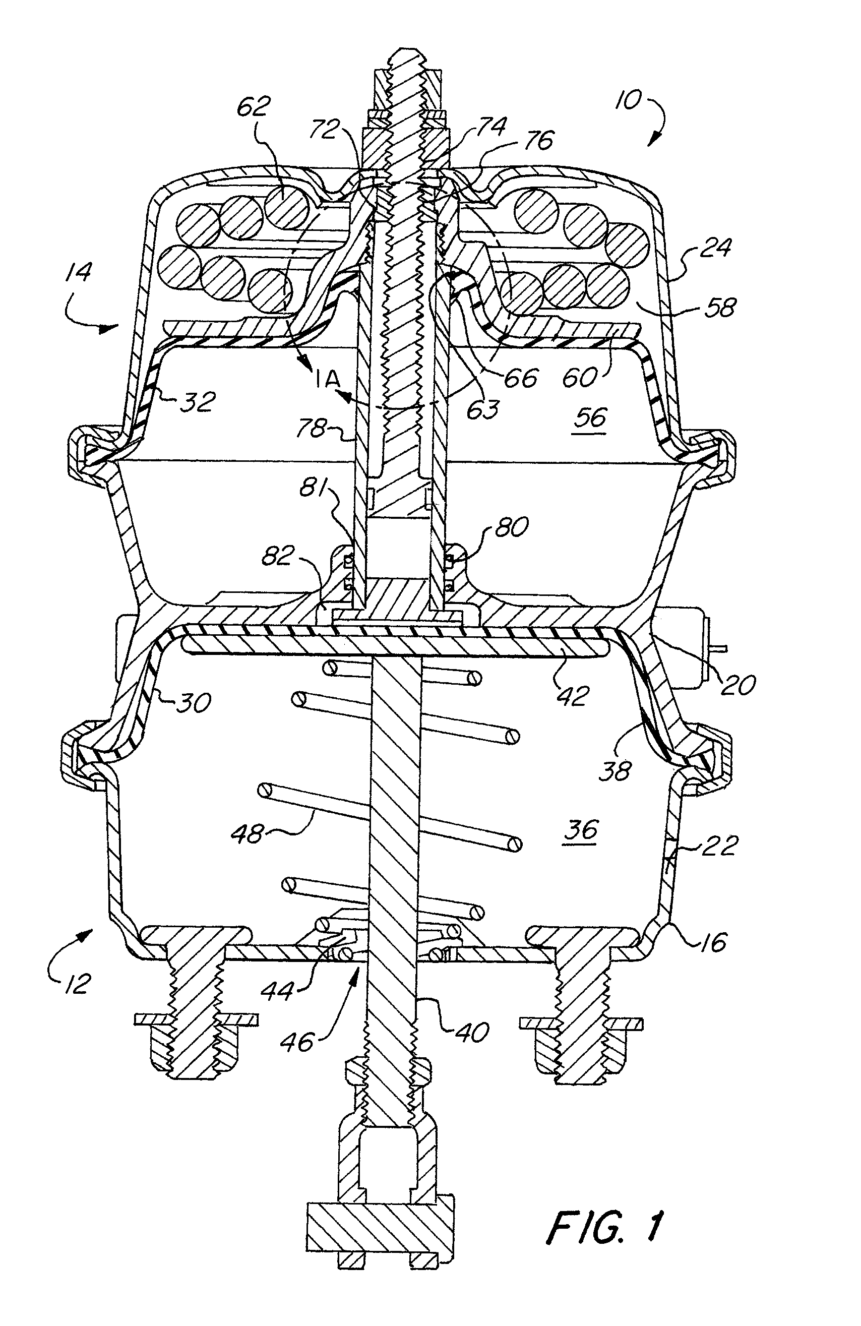 Slip Seal Diaphragm For Spring Brake Actuator