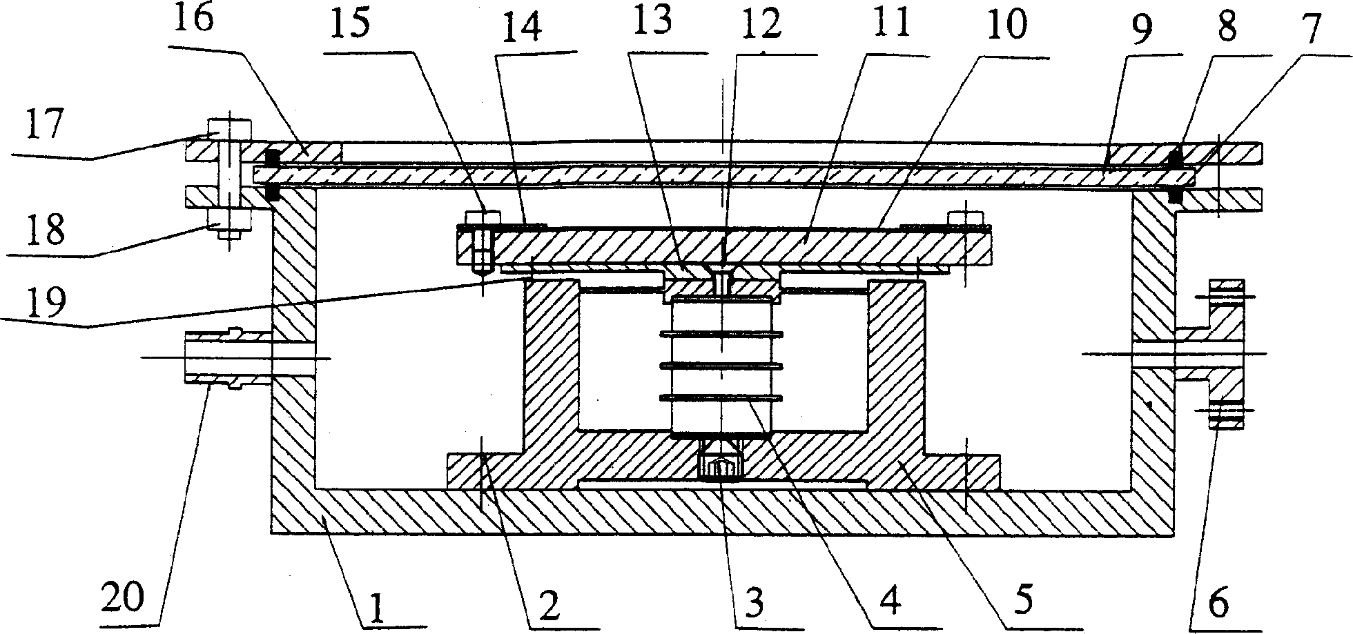 Dynamic testing loading unit for MEMS disc or device