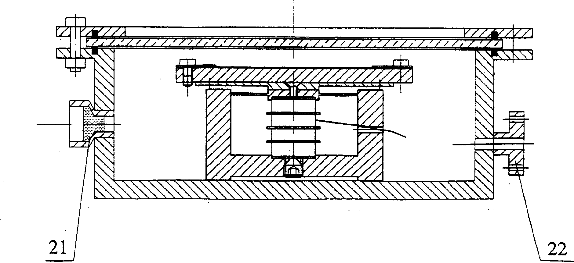 Dynamic testing loading unit for MEMS disc or device