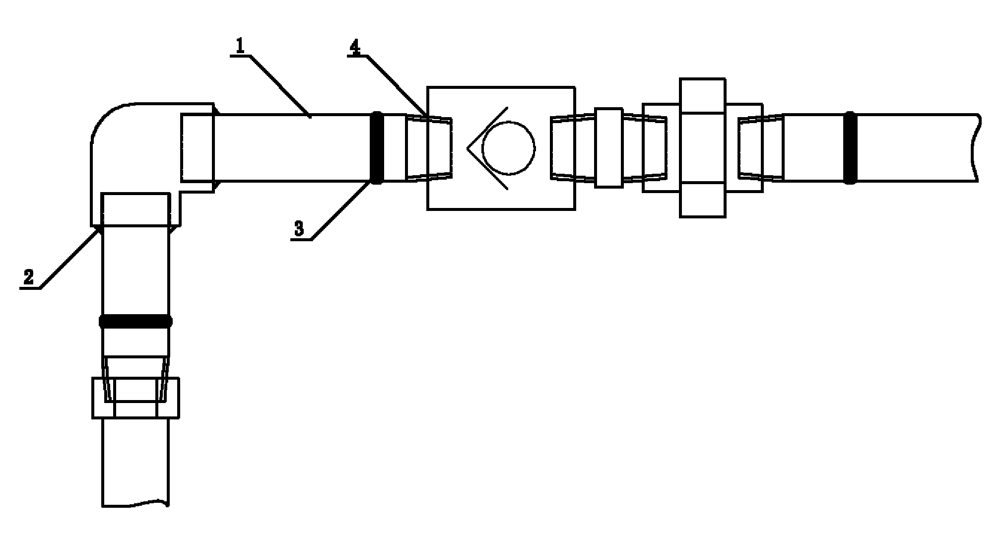 Method for inspecting gas tightness of argon pipelines of molten steel tank