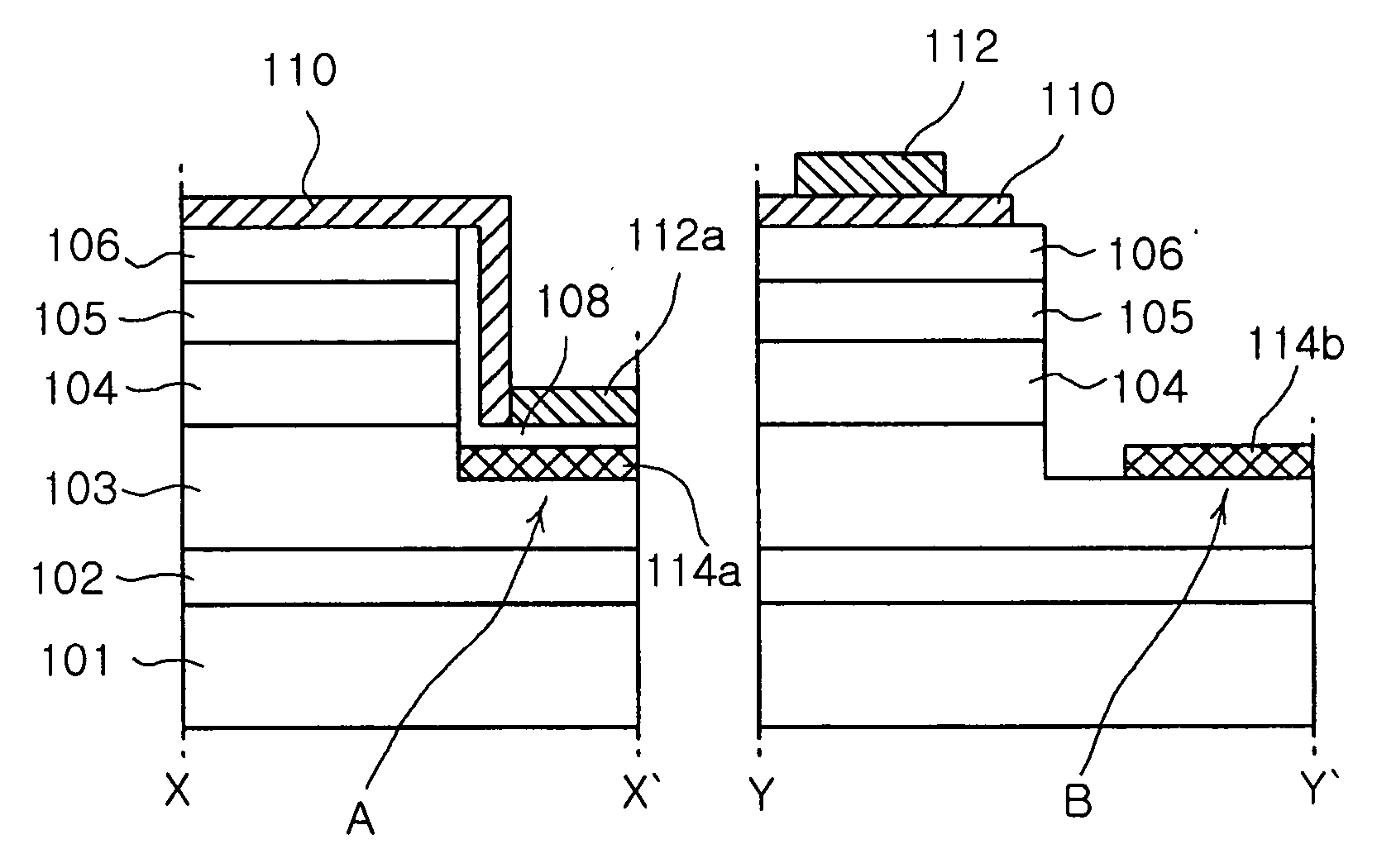 Gallium nitride-based light emitting device having ESD protection capacity and method for manufacturing the same