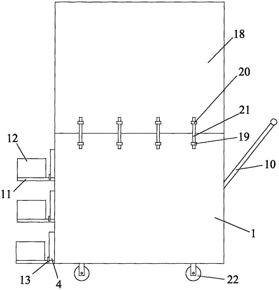 A kind of sports teaching equipment transportation device