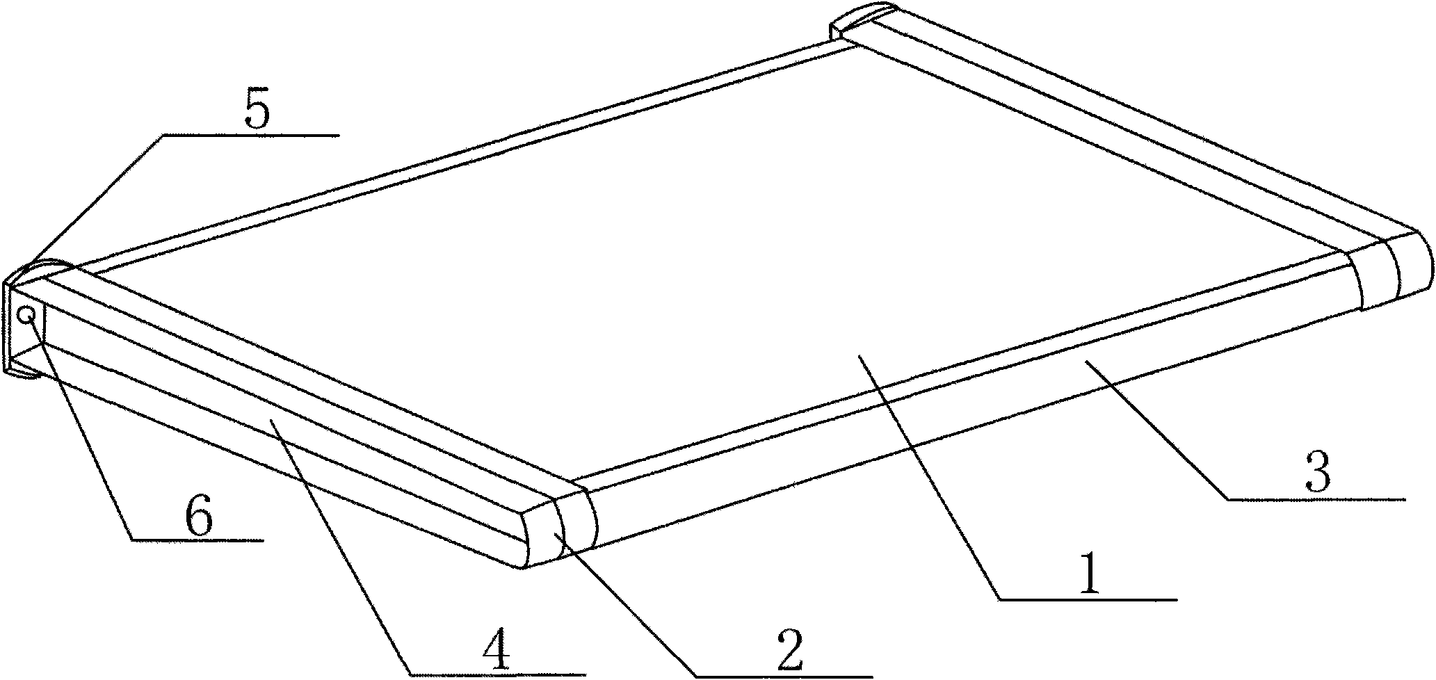 Novel fixed-top awning