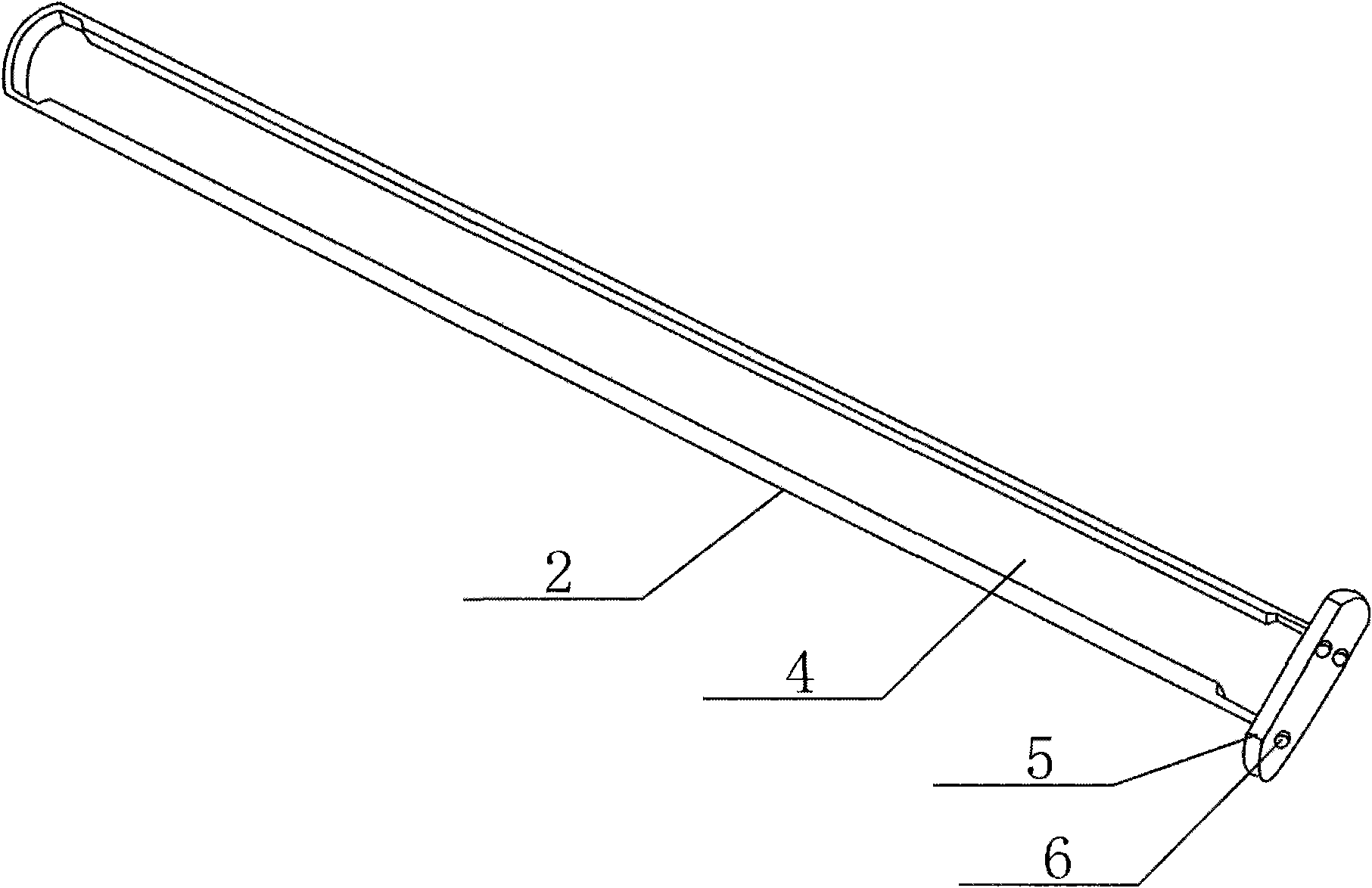 Novel fixed-top awning