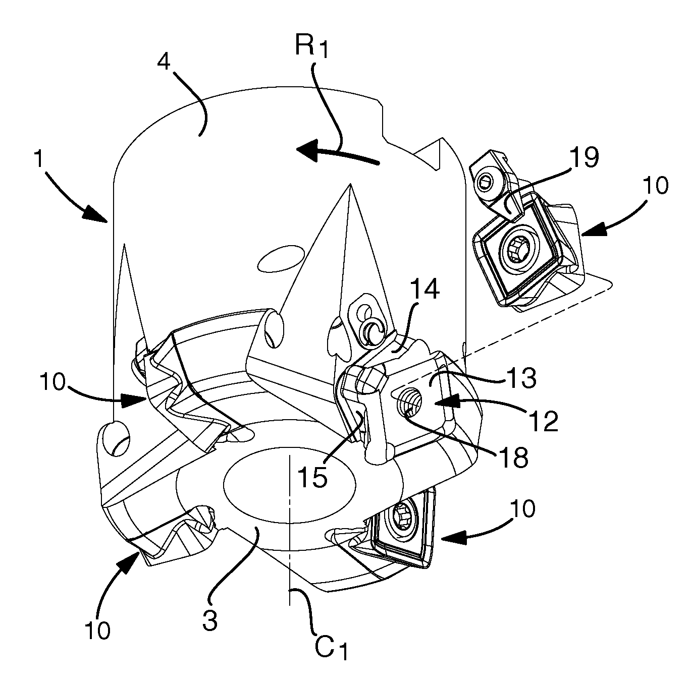 Cutting insert and a milling tool