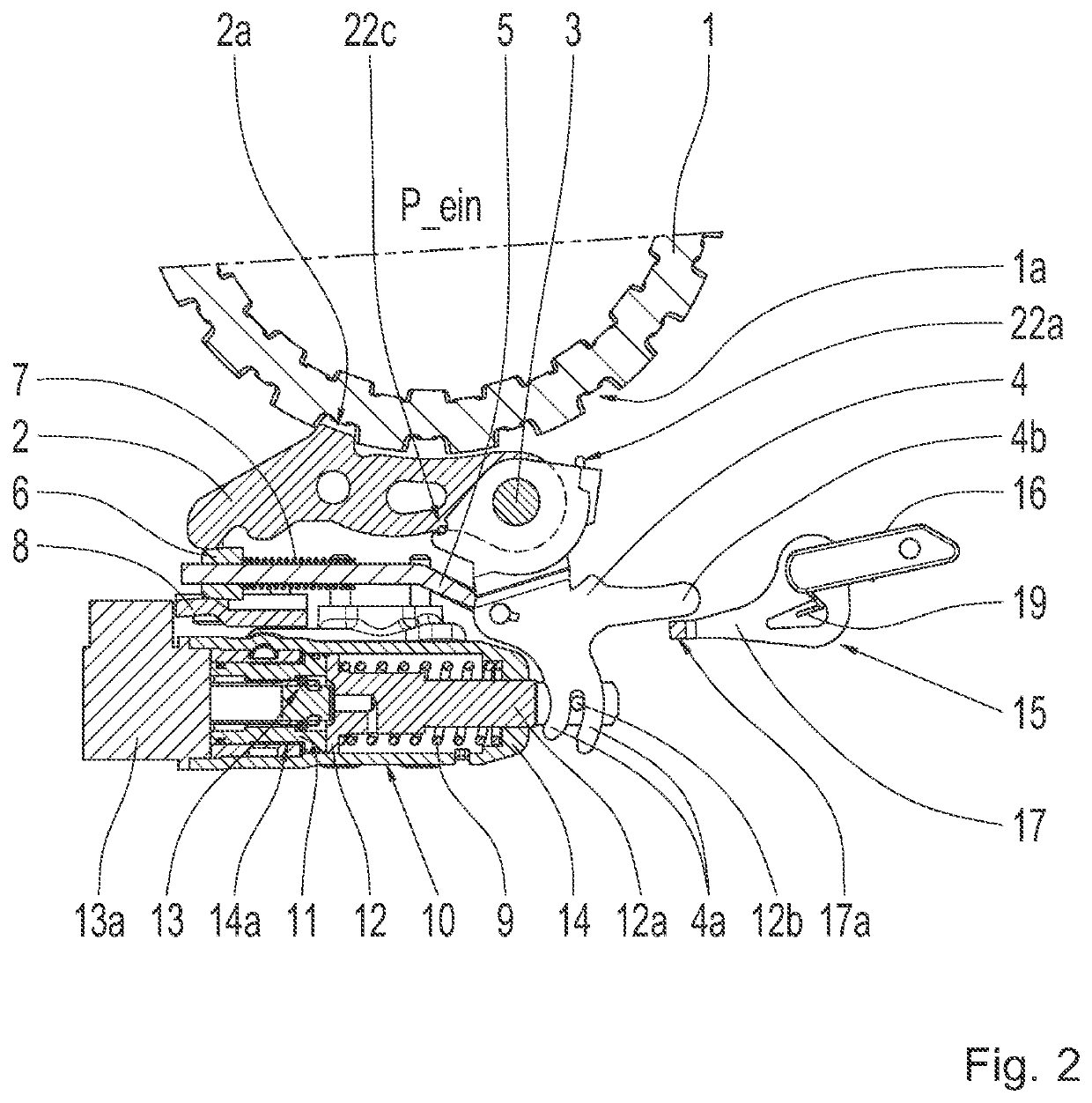 Park Lock for an Automatic Transmission in a Motor Vehicle