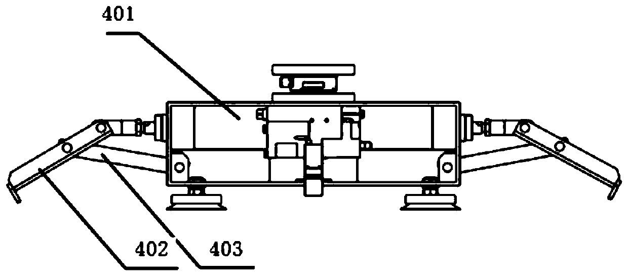 Rectangular glass member dynamic transportation device based on visual and force feedback and operation method thereof