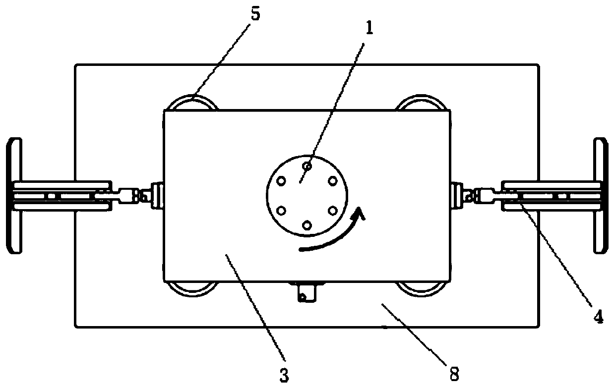 Rectangular glass member dynamic transportation device based on visual and force feedback and operation method thereof