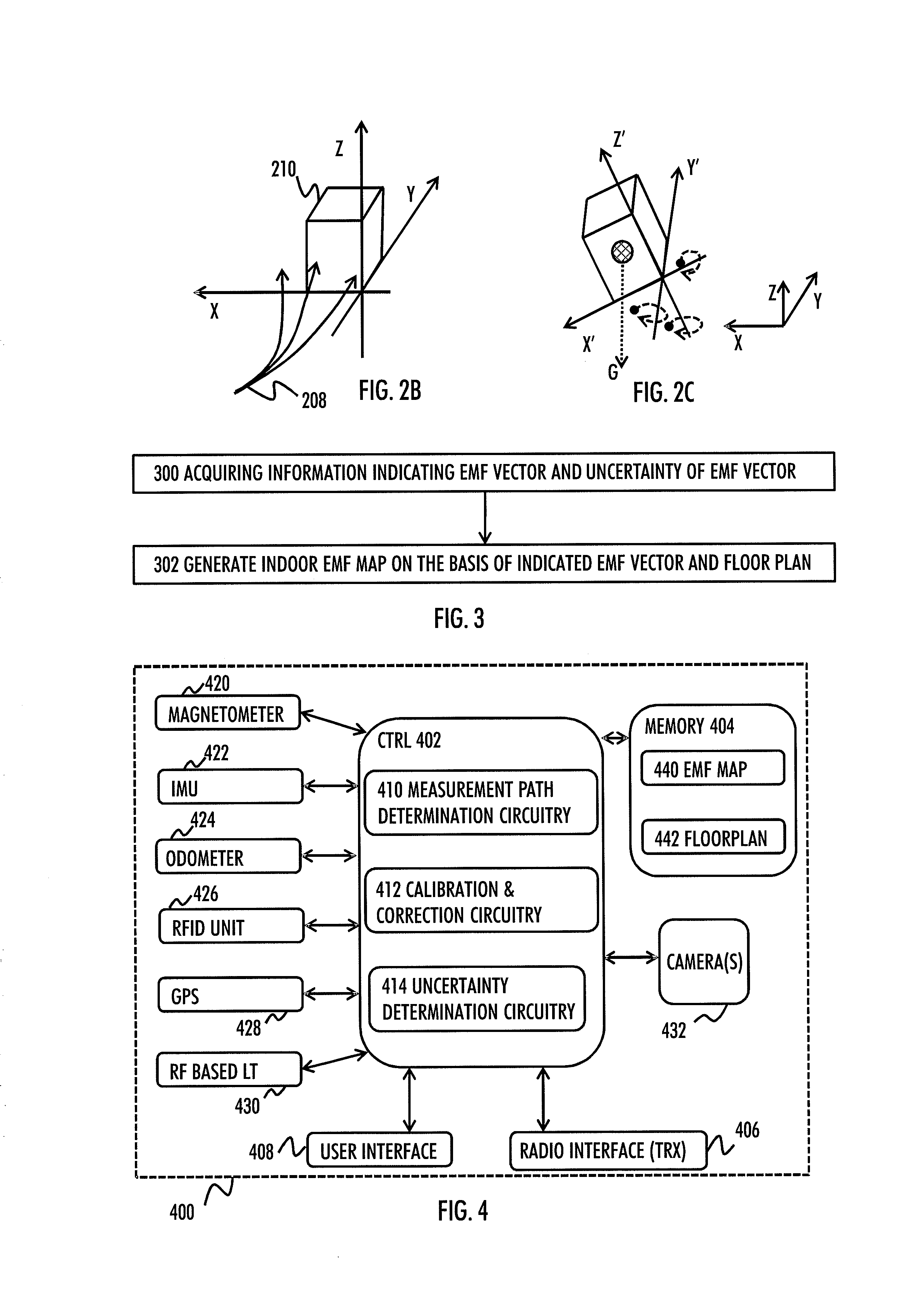 Generating magnetic field map for indoor positioning