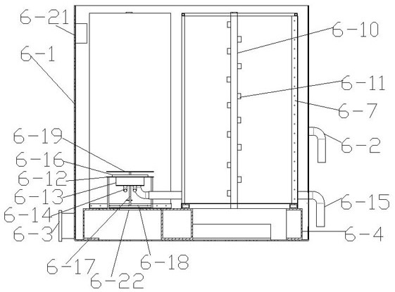 Efficient and energy-saving sewage treatment system and treatment method