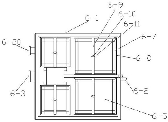 Efficient and energy-saving sewage treatment system and treatment method