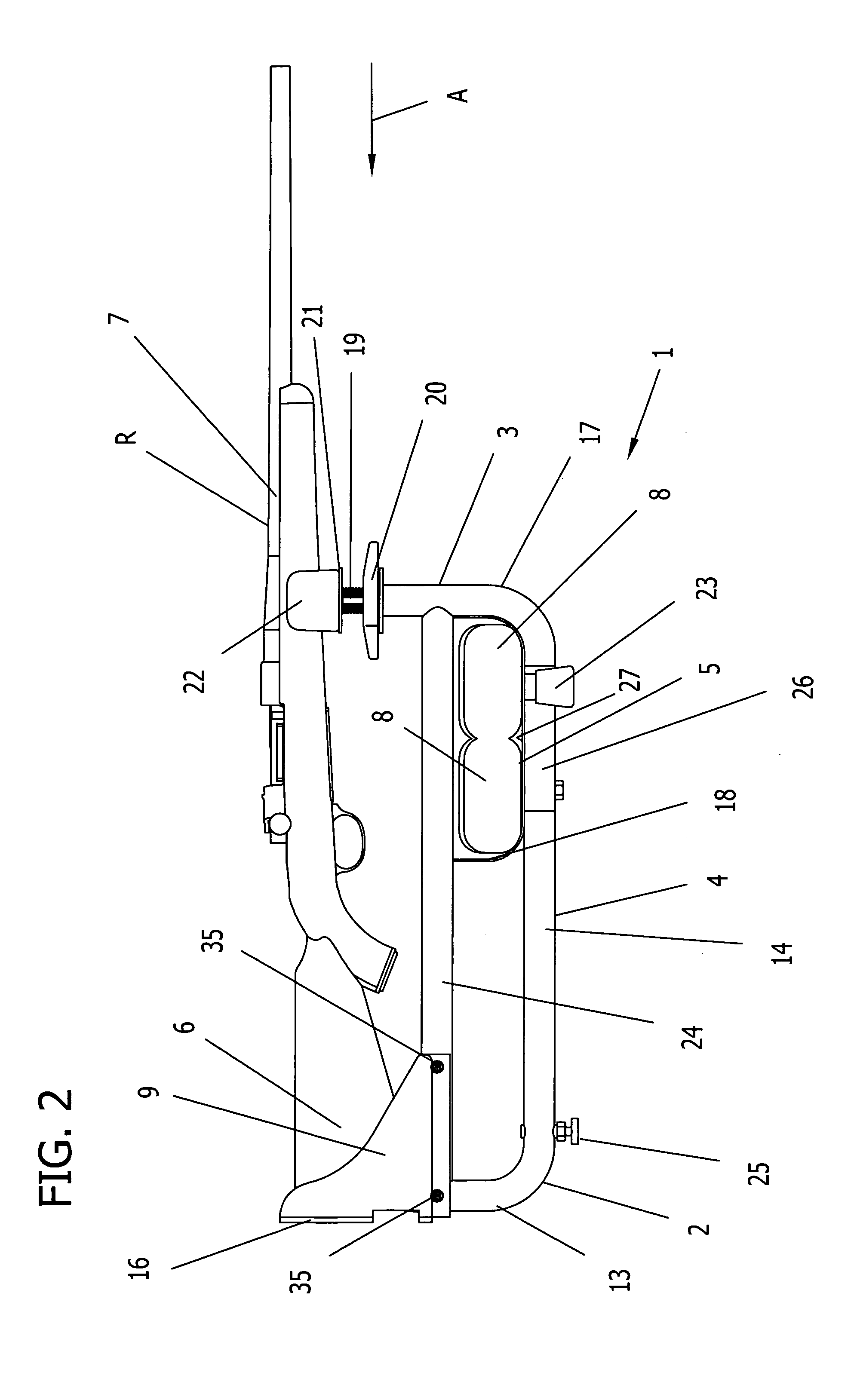 Recoil-reducing shooting rest