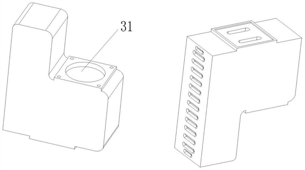 A tubeless liquid cooling system