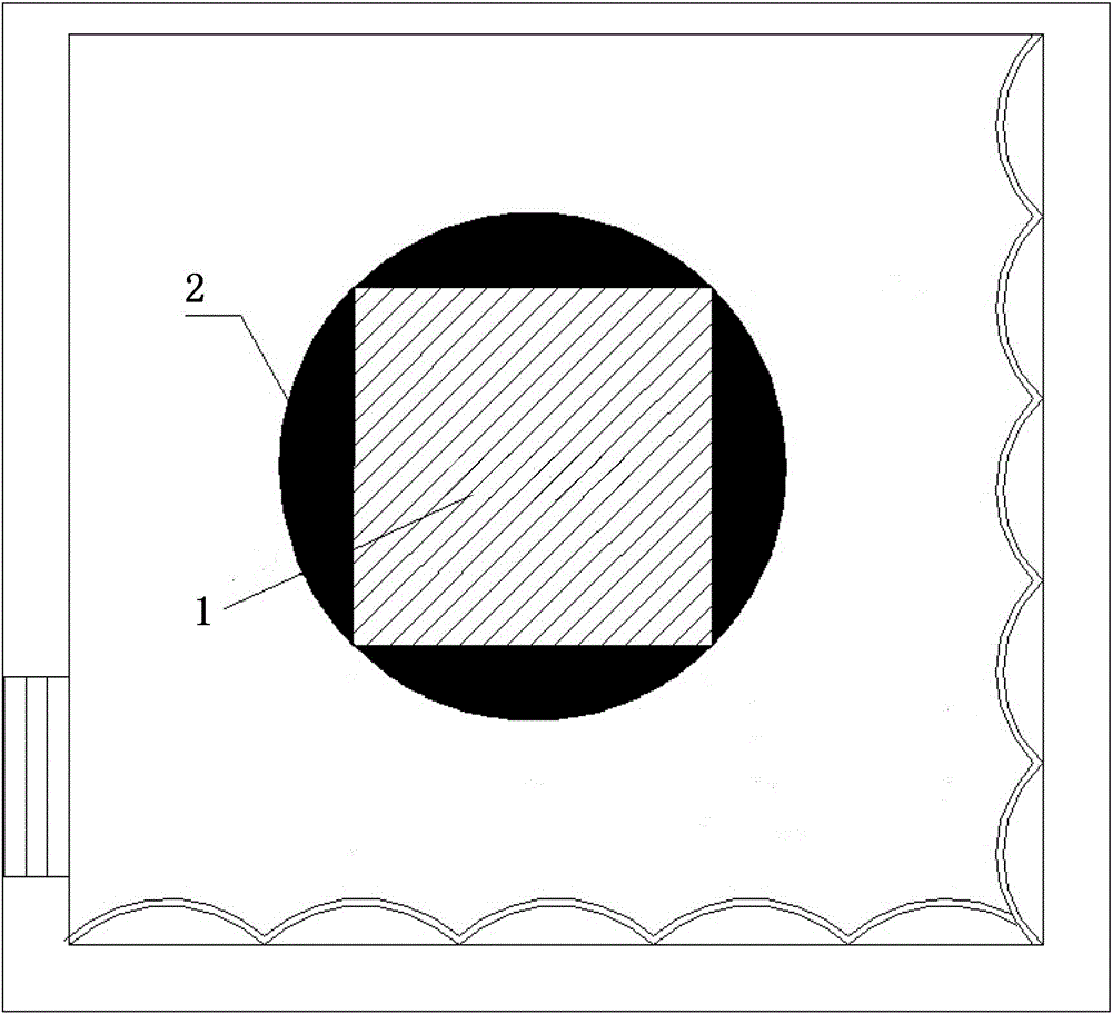 Microphone linear array for sound scattering coefficient site test