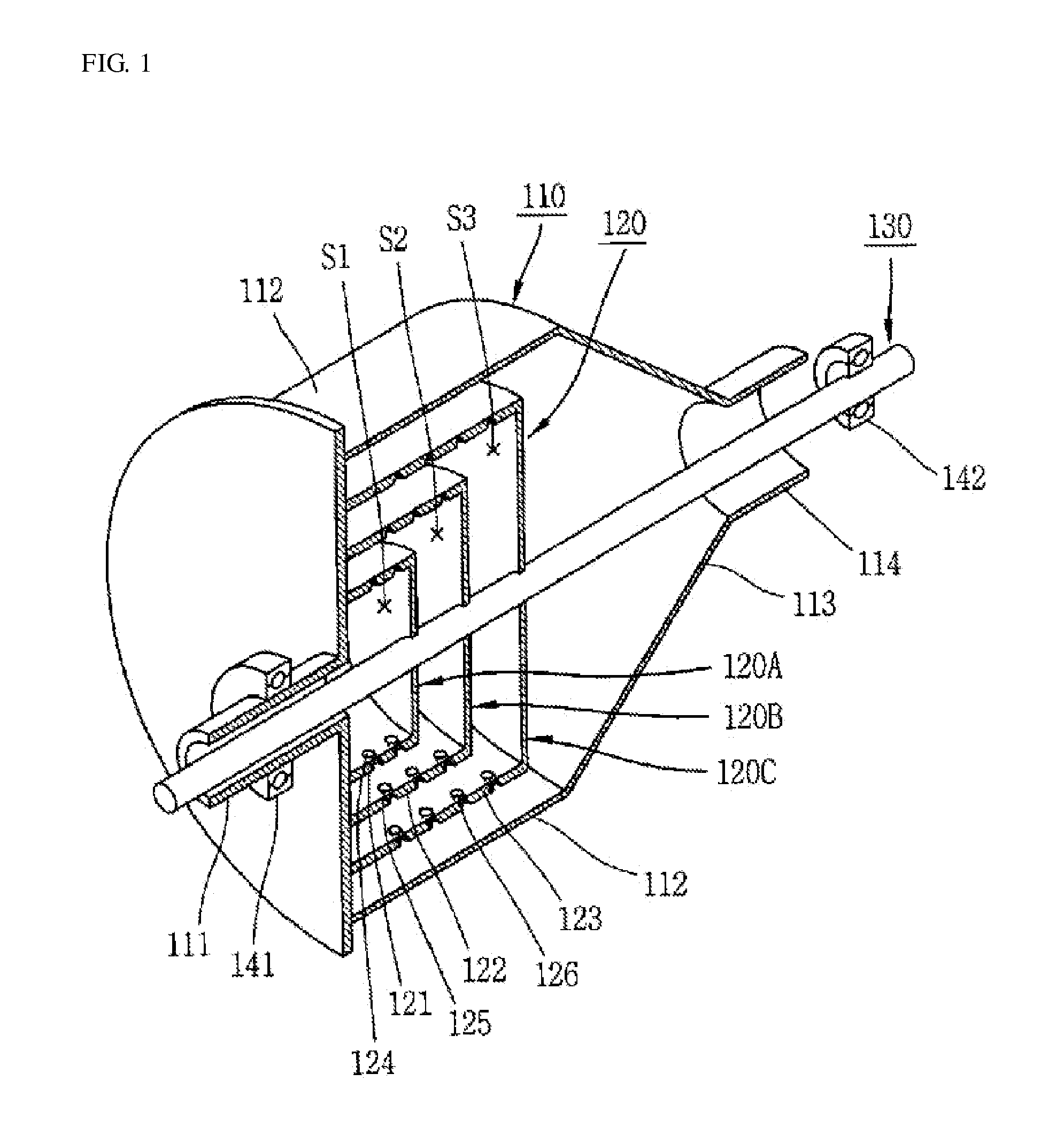 Reaction-type turbine