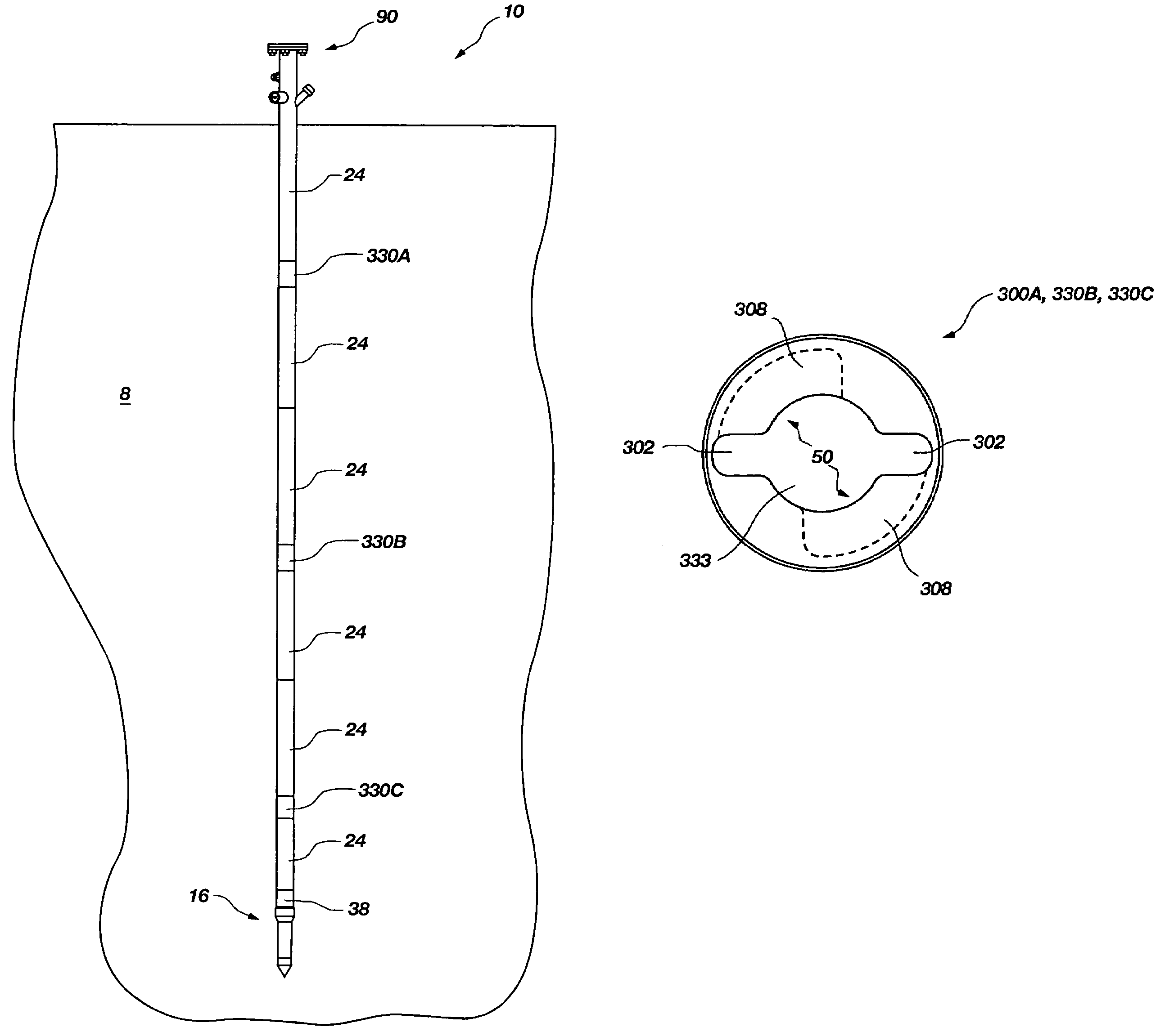 Apparatuses for interaction with a subterranean formation, and methods of use thereof