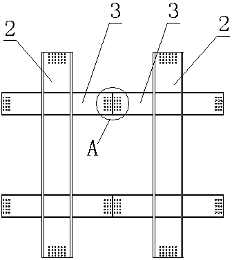 Steel structure combined column system and connecting method thereof