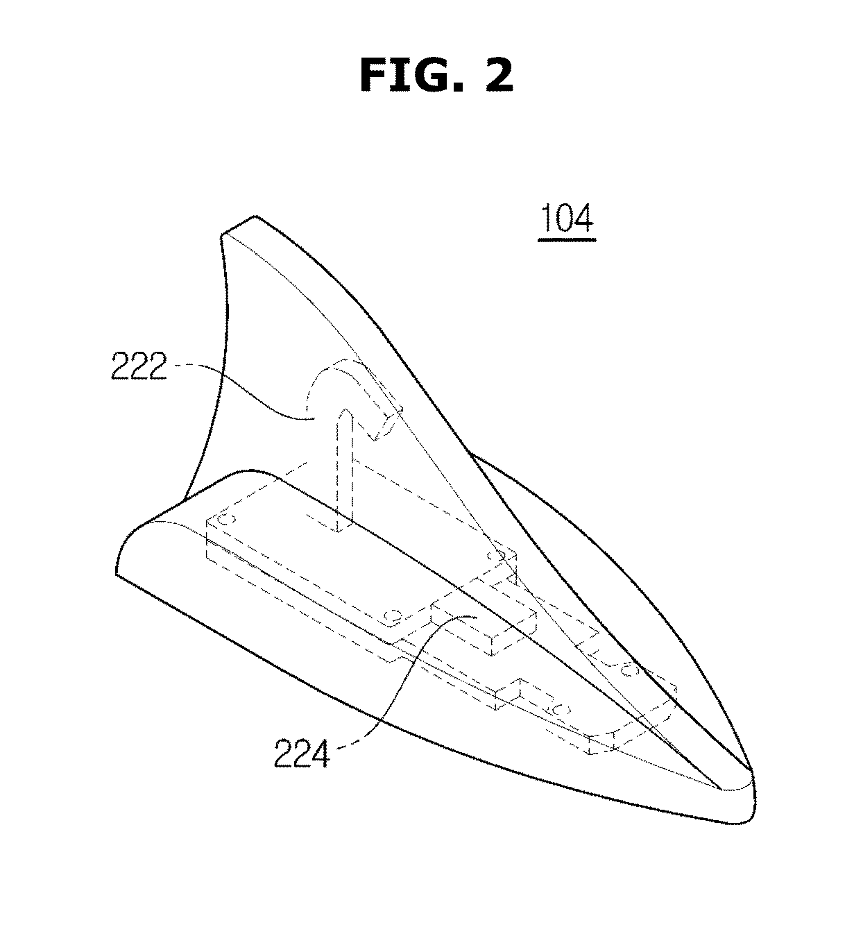 Antenna, circular polarized patch antenna, and vehicle having the same