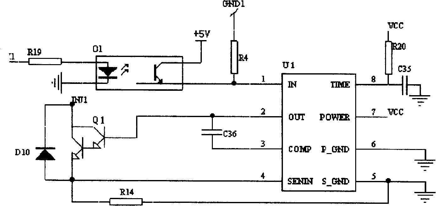 Control method of electrically controlled multi-point sequential injection system of natural gas engine