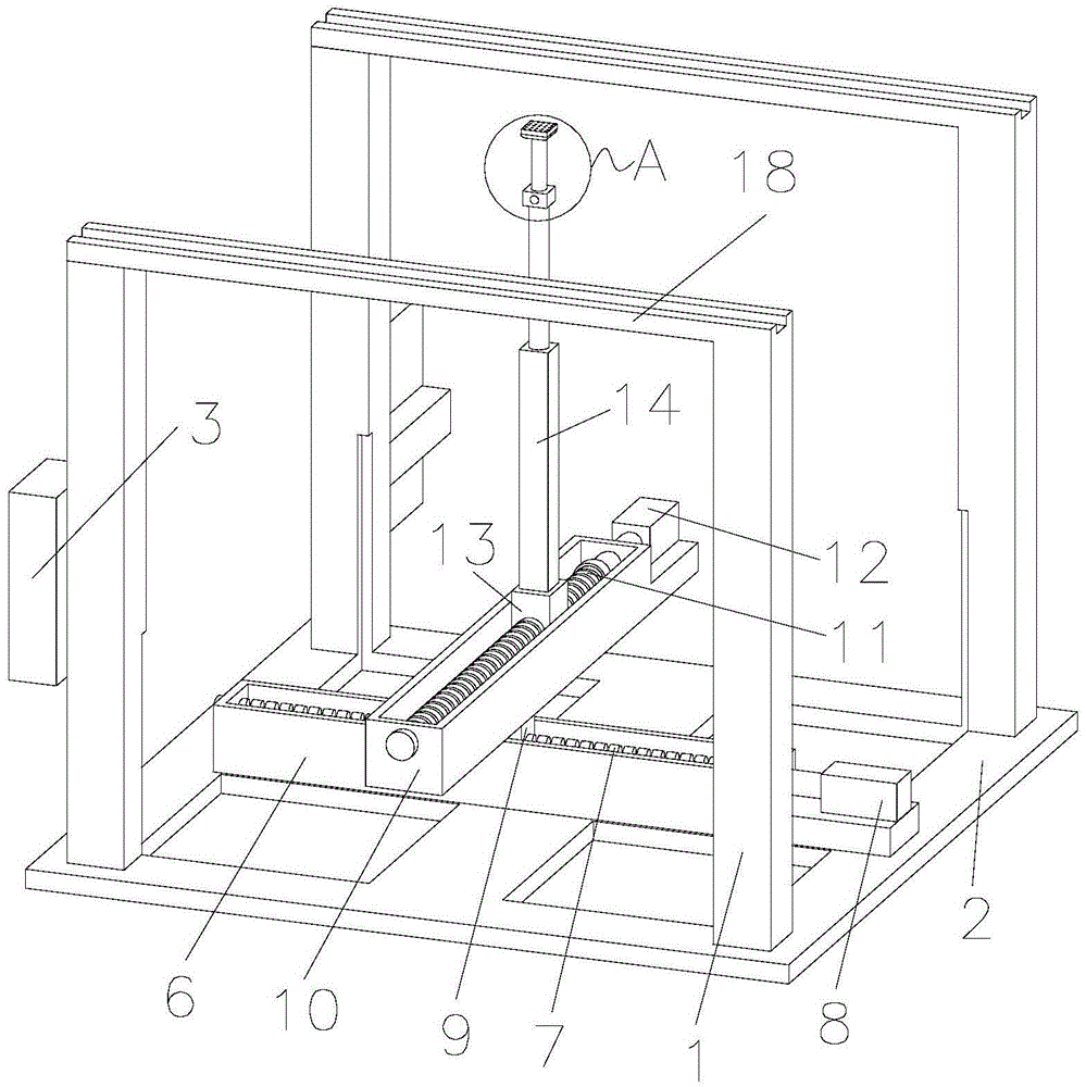 Automatic auxiliary apparatus for solar module power tester alignment