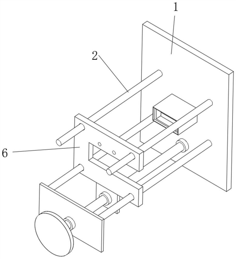 Security protection interface device for cloud computing platform and usage method thereof