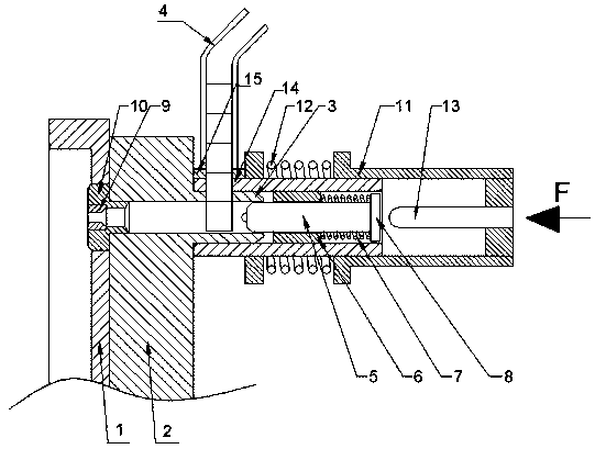 Injection molding pre-buried method