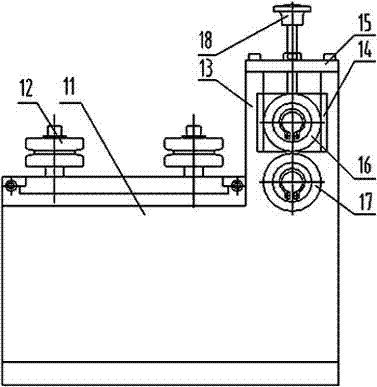 Dual-roller full-automatic hydraulic rolling machine