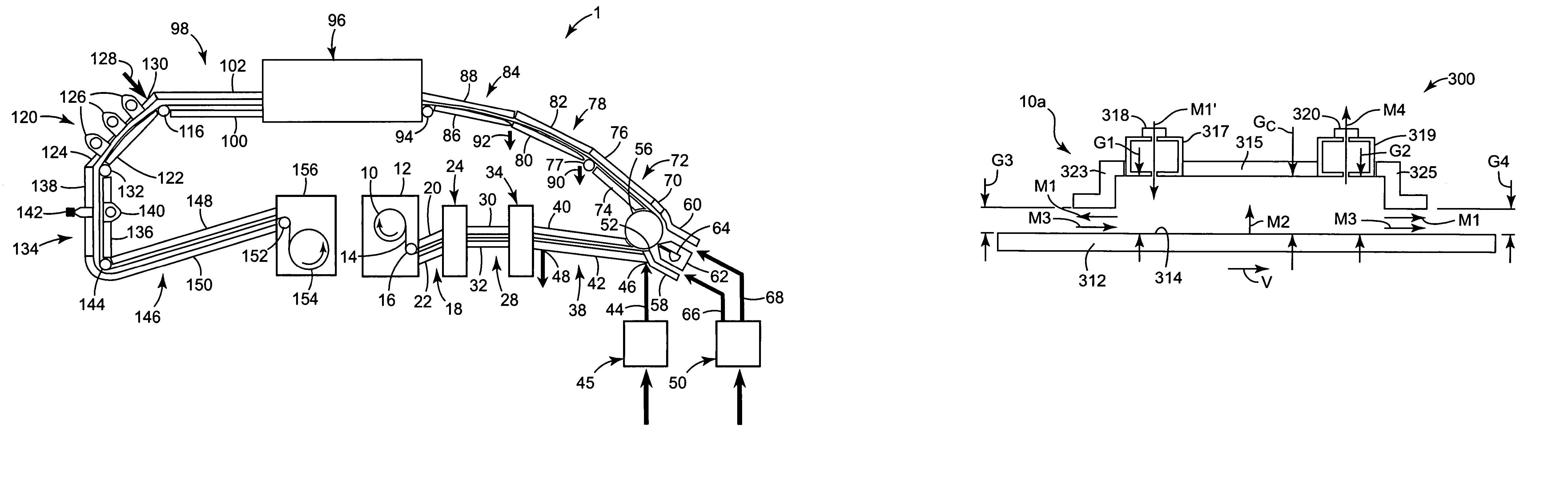 Coating process and apparatus