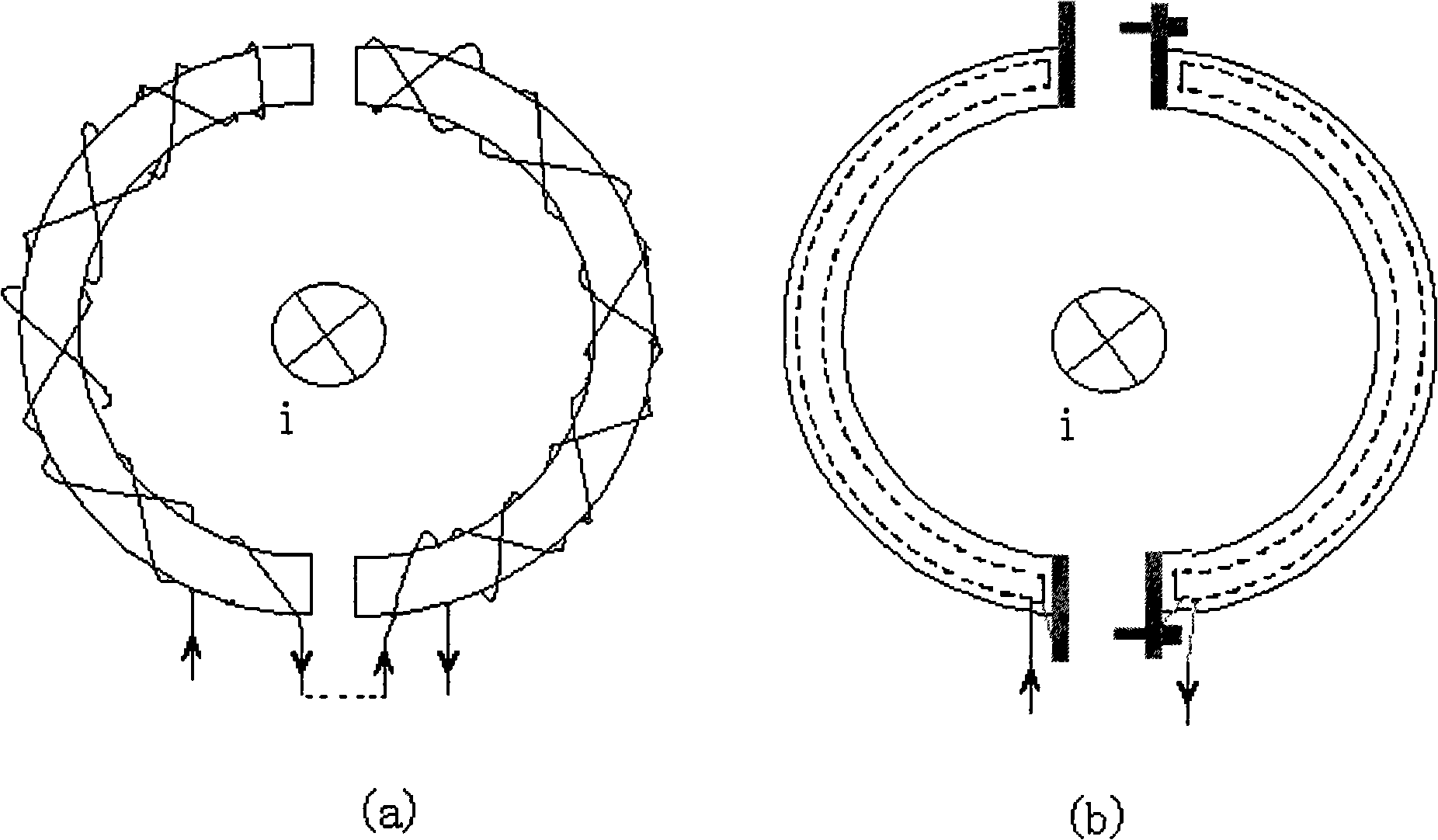 Method for detecting electric network fault transient travelling wave signal