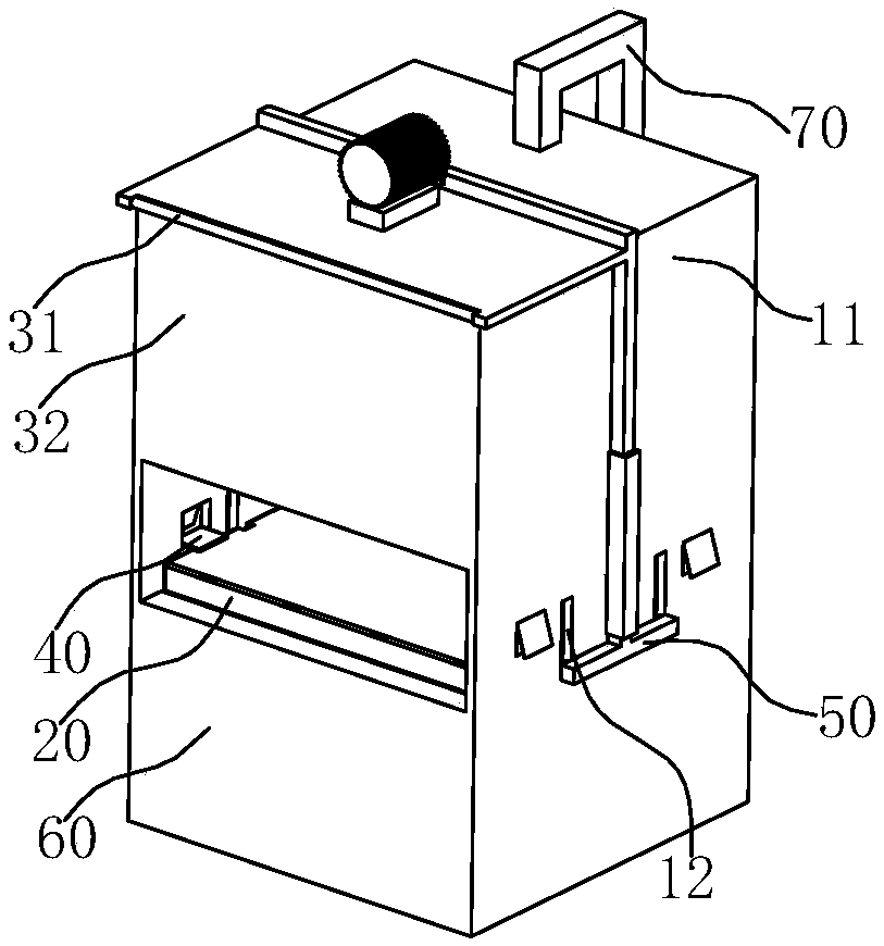 Tea leaf drying oven