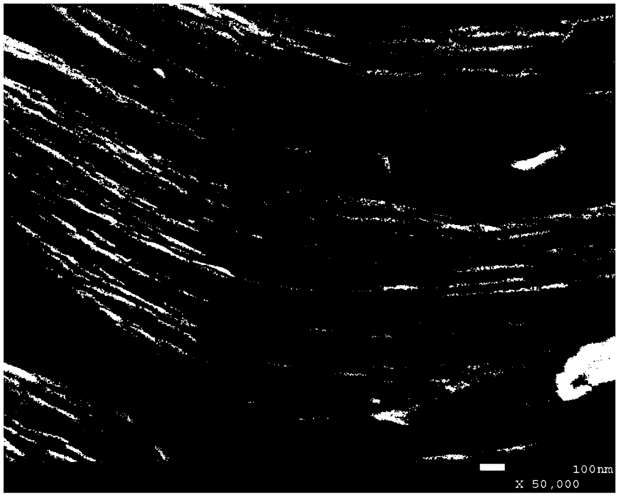 A layered inorganic-material organic solvent nanofiltration composite membrane and a preparing method thereof