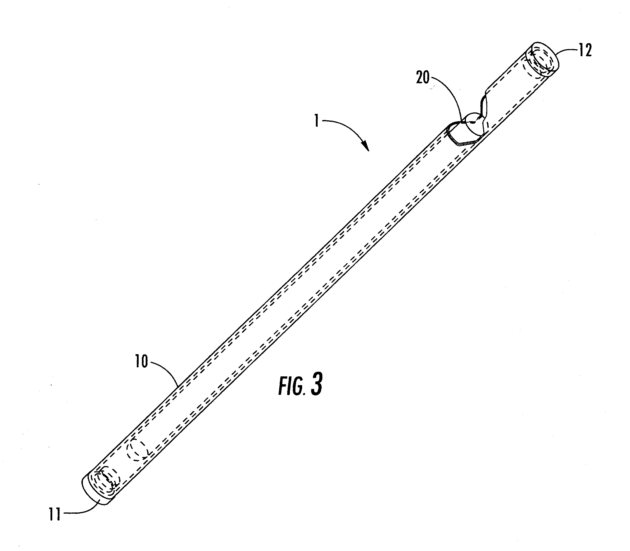 Chemiluminescent tactical illumination baton