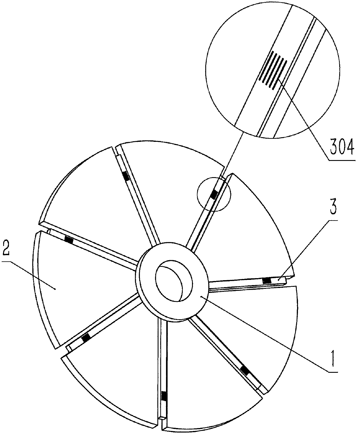 Sorting disc special for bolts