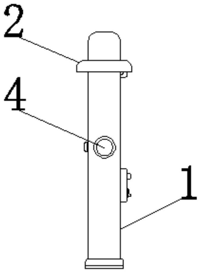 Economic management display column convenient to adjust