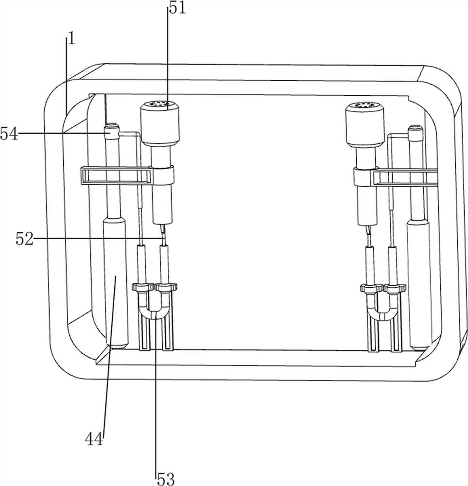 Biopsy sample intelligent storage device for hepatobiliary surgery department